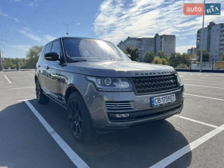 Ленд Ровер Рендж Ровер 2016 у Чернігові на Automoto.ua Сірий Ленд Ровер Рендж Ровер, об'ємом двигуна 5 л та пробігом 151 тис. км за 37500 $, фото 1 на Automoto.ua
