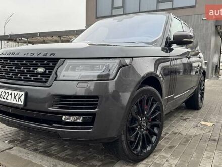 Ленд Ровер Рендж Ровер 2016 у Києві на Automoto.ua Сірий Ленд Ровер Рендж Ровер, об'ємом двигуна 5 л та пробігом 110 тис. км за 36500 $, фото 1 на Automoto.ua