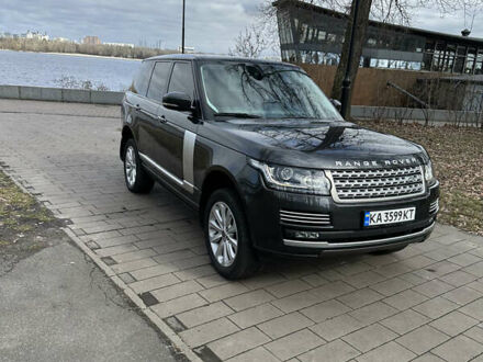 Ленд Ровер Рендж Ровер 2016 в Киеве на Automoto.ua Серый Ленд Ровер Рендж Ровер, объемом двигателя 4.37 л и пробегом 159 тыс. км за 55000 $, фото 1 на Automoto.ua