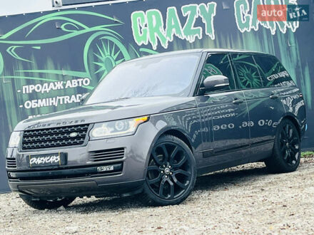 Серый Ленд Ровер Рендж Ровер, объемом двигателя 2.99 л и пробегом 198 тыс. км за 29999 $, фото 1 на Automoto.ua