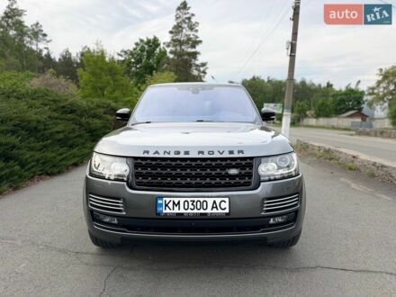 Сірий Ленд Ровер Рендж Ровер, об'ємом двигуна 5 л та пробігом 157 тис. км за 37999 $, фото 1 на Automoto.ua