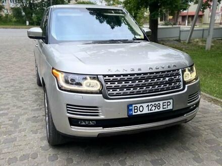Ленд Ровер Рендж Ровер 2016 у Залещиках на Automoto.ua Сірий Ленд Ровер Рендж Ровер, об'ємом двигуна 5 л та пробігом 113 тис. км за 50700 $, фото 1 на Automoto.ua