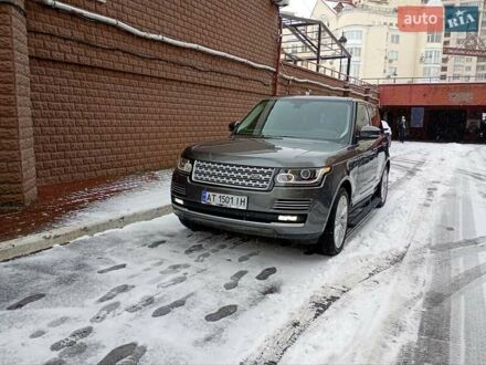 Сірий Ленд Ровер Рендж Ровер, об'ємом двигуна 4.37 л та пробігом 198 тис. км за 41000 $, фото 1 на Automoto.ua
