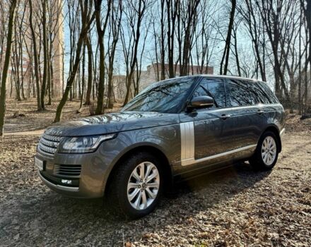 Серый Ленд Ровер Рендж Ровер, объемом двигателя 3 л и пробегом 47 тыс. км за 42900 $, фото 1 на Automoto.ua