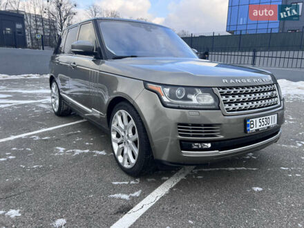 Сірий Ленд Ровер Рендж Ровер, об'ємом двигуна 3 л та пробігом 158 тис. км за 44000 $, фото 1 на Automoto.ua