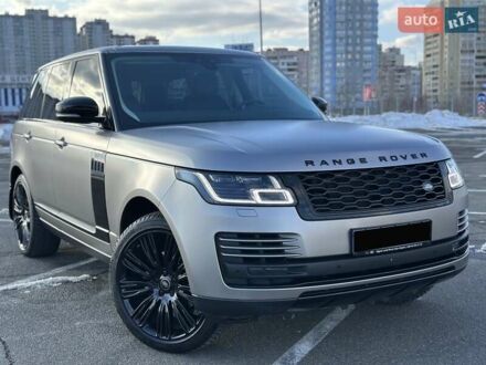 Ленд Ровер Рендж Ровер 2018 у Києві на Automoto.ua Сірий Ленд Ровер Рендж Ровер, об'ємом двигуна 3 л та пробігом 136 тис. км за 59555 $, фото 1 на Automoto.ua