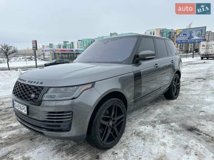 Серый Ленд Ровер Рендж Ровер, объемом двигателя 3 л и пробегом 168 тыс. км за 51000 $, фото 1 на Automoto.ua
