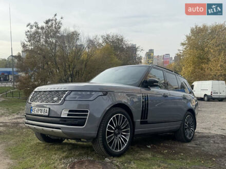 Серый Ленд Ровер Рендж Ровер, объемом двигателя 5 л и пробегом 75 тыс. км за 63000 $, фото 1 на Automoto.ua