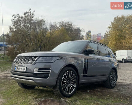 Серый Ленд Ровер Рендж Ровер, объемом двигателя 5 л и пробегом 75 тыс. км за 63000 $, фото 1 на Automoto.ua