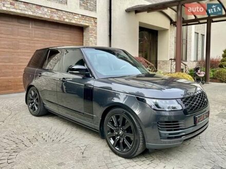 Серый Ленд Ровер Рендж Ровер, объемом двигателя 4.37 л и пробегом 48 тыс. км за 95000 $, фото 1 на Automoto.ua