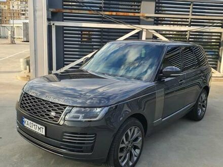 Ленд Ровер Рендж Ровер 2020 в Киеве на Automoto.ua Серый Ленд Ровер Рендж Ровер, объемом двигателя 4.37 л и пробегом 110 тыс. км за 83500 $, фото 1 на Automoto.ua