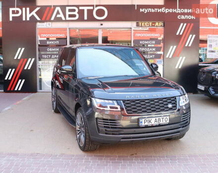 Серый Ленд Ровер Рендж Ровер, объемом двигателя 4.4 л и пробегом 93 тыс. км за 99900 $, фото 1 на Automoto.ua