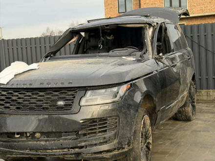 Сірий Ленд Ровер Рендж Ровер, об'ємом двигуна 5 л та пробігом 90 тис. км за 23000 $, фото 1 на Automoto.ua