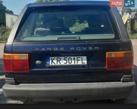 Синий Ленд Ровер Рендж Ровер, объемом двигателя 2.5 л и пробегом 224 тыс. км за 2820 $, фото 3 на Automoto.ua