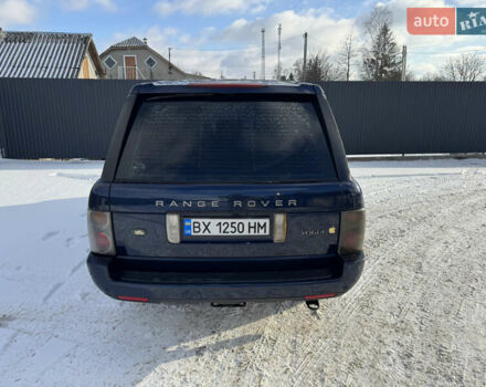 Синий Ленд Ровер Рендж Ровер, объемом двигателя 2.93 л и пробегом 364 тыс. км за 8500 $, фото 4 на Automoto.ua