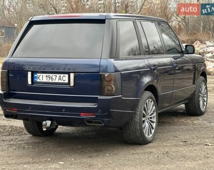 Синий Ленд Ровер Рендж Ровер, объемом двигателя 4.4 л и пробегом 299 тыс. км за 7300 $, фото 7 на Automoto.ua