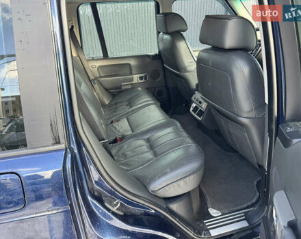 Синий Ленд Ровер Рендж Ровер, объемом двигателя 2.93 л и пробегом 364 тыс. км за 8500 $, фото 9 на Automoto.ua