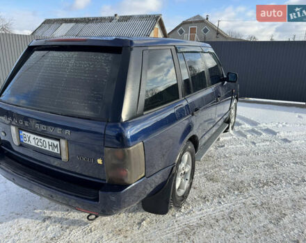 Синий Ленд Ровер Рендж Ровер, объемом двигателя 2.93 л и пробегом 364 тыс. км за 8500 $, фото 3 на Automoto.ua
