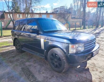 Синий Ленд Ровер Рендж Ровер, объемом двигателя 4.4 л и пробегом 368 тыс. км за 7900 $, фото 1 на Automoto.ua