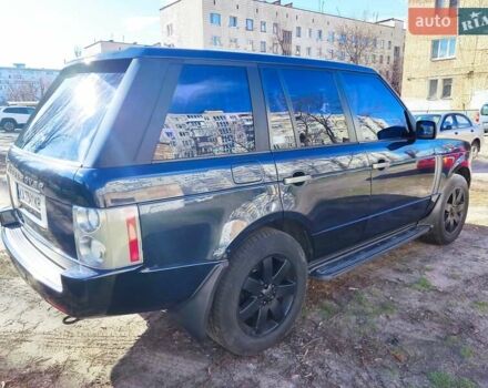 Синий Ленд Ровер Рендж Ровер, объемом двигателя 4.4 л и пробегом 368 тыс. км за 7900 $, фото 5 на Automoto.ua