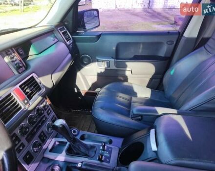 Синий Ленд Ровер Рендж Ровер, объемом двигателя 4.4 л и пробегом 368 тыс. км за 7900 $, фото 10 на Automoto.ua