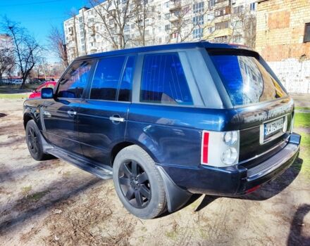Ленд Ровер Рендж Ровер 2004 в Киеве на Automoto.ua Синий Ленд Ровер Рендж Ровер, объемом двигателя 4.4 л и пробегом 368 тыс. км за 7900 $, фото 5 на Automoto.ua