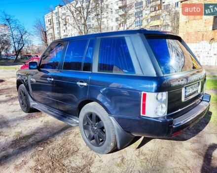 Синий Ленд Ровер Рендж Ровер, объемом двигателя 4.4 л и пробегом 368 тыс. км за 7900 $, фото 4 на Automoto.ua