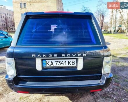 Синий Ленд Ровер Рендж Ровер, объемом двигателя 4.4 л и пробегом 368 тыс. км за 7900 $, фото 6 на Automoto.ua