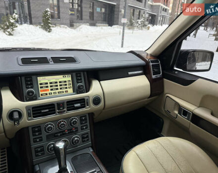 Синий Ленд Ровер Рендж Ровер, объемом двигателя 4.2 л и пробегом 200 тыс. км за 9500 $, фото 25 на Automoto.ua