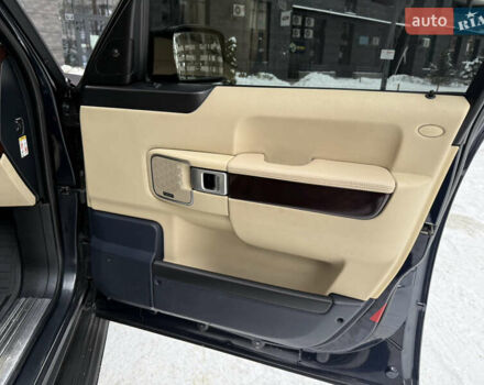 Синий Ленд Ровер Рендж Ровер, объемом двигателя 4.2 л и пробегом 200 тыс. км за 9500 $, фото 26 на Automoto.ua