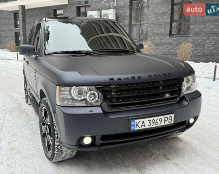 Синий Ленд Ровер Рендж Ровер, объемом двигателя 4.2 л и пробегом 200 тыс. км за 9500 $, фото 4 на Automoto.ua