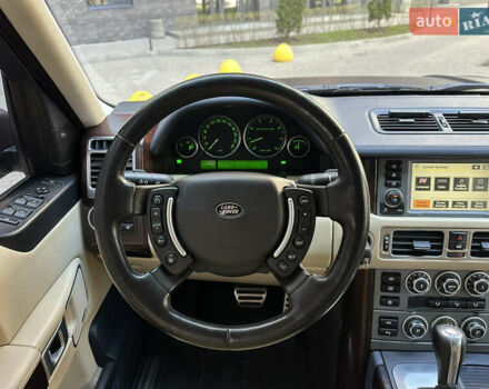 Синий Ленд Ровер Рендж Ровер, объемом двигателя 4.2 л и пробегом 200 тыс. км за 9500 $, фото 15 на Automoto.ua