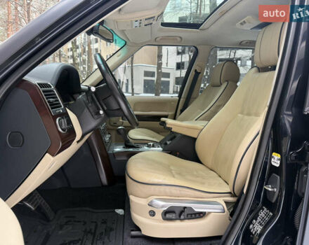 Синий Ленд Ровер Рендж Ровер, объемом двигателя 4.2 л и пробегом 200 тыс. км за 9500 $, фото 18 на Automoto.ua