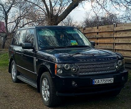Синий Ленд Ровер Рендж Ровер, объемом двигателя 4.4 л и пробегом 298 тыс. км за 9800 $, фото 2 на Automoto.ua