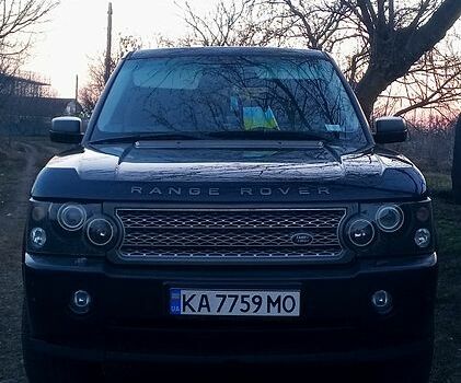 Синий Ленд Ровер Рендж Ровер, объемом двигателя 4.4 л и пробегом 298 тыс. км за 9800 $, фото 1 на Automoto.ua