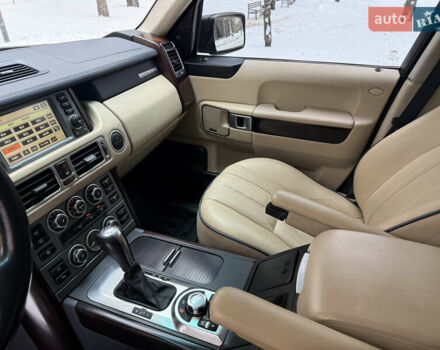 Синий Ленд Ровер Рендж Ровер, объемом двигателя 4.2 л и пробегом 200 тыс. км за 9500 $, фото 32 на Automoto.ua