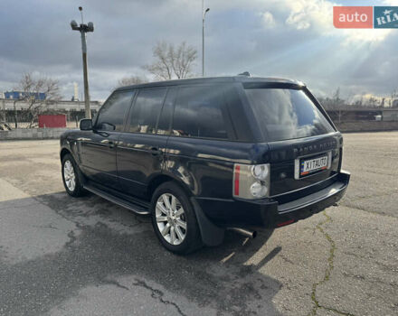 Синий Ленд Ровер Рендж Ровер, объемом двигателя 4.2 л и пробегом 300 тыс. км за 11000 $, фото 3 на Automoto.ua