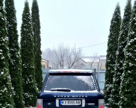 Синий Ленд Ровер Рендж Ровер, объемом двигателя 4.2 л и пробегом 242 тыс. км за 12000 $, фото 6 на Automoto.ua