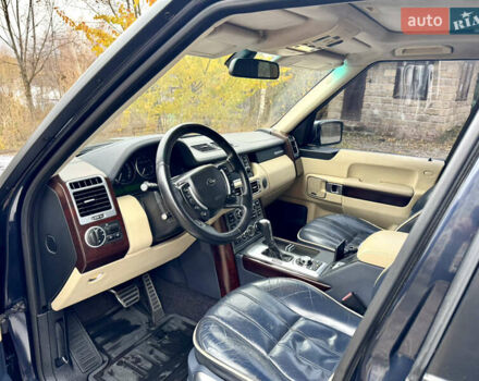 Синий Ленд Ровер Рендж Ровер, объемом двигателя 4.2 л и пробегом 309 тыс. км за 11990 $, фото 15 на Automoto.ua