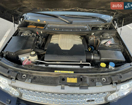 Синий Ленд Ровер Рендж Ровер, объемом двигателя 4.2 л и пробегом 355 тыс. км за 12000 $, фото 9 на Automoto.ua