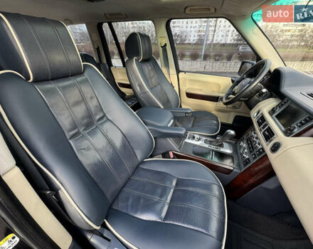 Синий Ленд Ровер Рендж Ровер, объемом двигателя 4.2 л и пробегом 300 тыс. км за 11000 $, фото 36 на Automoto.ua