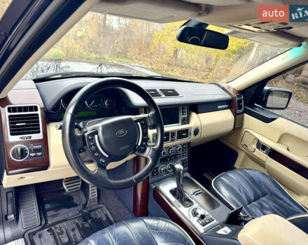 Синий Ленд Ровер Рендж Ровер, объемом двигателя 4.2 л и пробегом 309 тыс. км за 11990 $, фото 16 на Automoto.ua