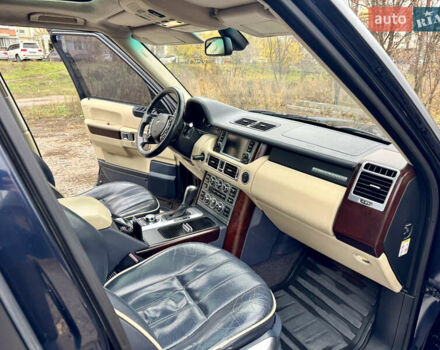 Синий Ленд Ровер Рендж Ровер, объемом двигателя 4.2 л и пробегом 309 тыс. км за 11990 $, фото 29 на Automoto.ua