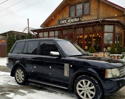 Синий Ленд Ровер Рендж Ровер, объемом двигателя 4.2 л и пробегом 242 тыс. км за 12000 $, фото 3 на Automoto.ua