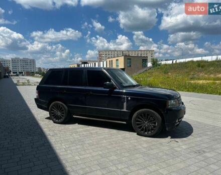 Синий Ленд Ровер Рендж Ровер, объемом двигателя 4.37 л и пробегом 210 тыс. км за 17500 $, фото 2 на Automoto.ua