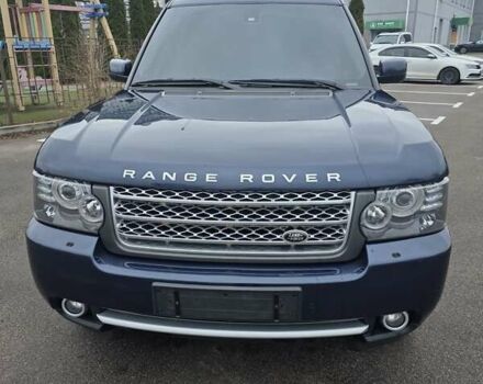 Синий Ленд Ровер Рендж Ровер, объемом двигателя 4.37 л и пробегом 394 тыс. км за 25000 $, фото 1 на Automoto.ua