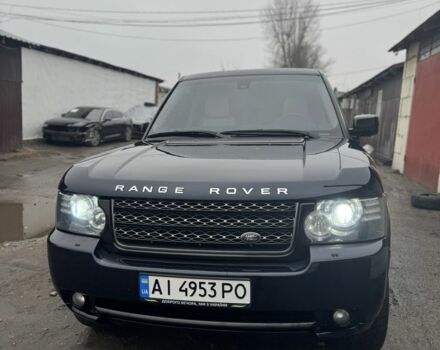 Синий Ленд Ровер Рендж Ровер, объемом двигателя 5 л и пробегом 180 тыс. км за 16000 $, фото 1 на Automoto.ua