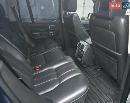 Синий Ленд Ровер Рендж Ровер, объемом двигателя 4.37 л и пробегом 394 тыс. км за 25000 $, фото 33 на Automoto.ua