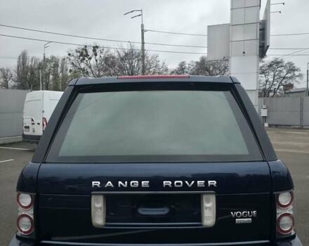 Синий Ленд Ровер Рендж Ровер, объемом двигателя 4.37 л и пробегом 394 тыс. км за 25000 $, фото 4 на Automoto.ua