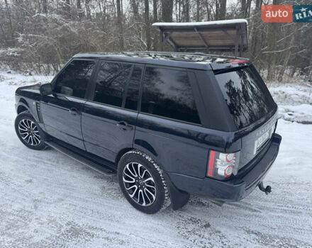 Синий Ленд Ровер Рендж Ровер, объемом двигателя 5 л и пробегом 192 тыс. км за 12700 $, фото 22 на Automoto.ua
